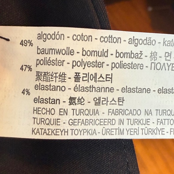 NWT ZARA Women's Black Lace Flare Dress Pants, Size Medium - Picture 14 of 14